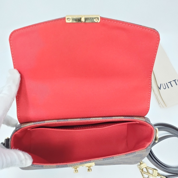 100% Auth Louis Vuitton Croisette Damier Ebene - Picture 13 of 15